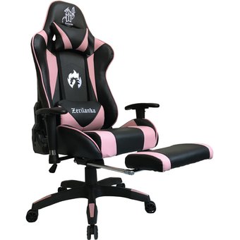 Silla Gamer Ergonómica Reclínable Rosa