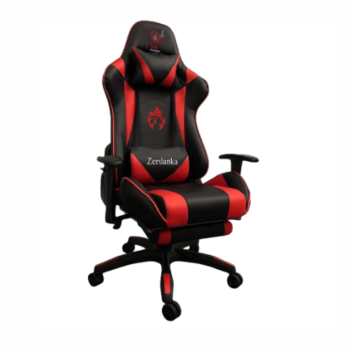 Silla Gamer Ergonómica Reclínable Rojo